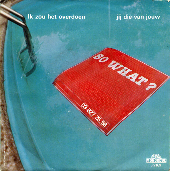 Ik Zou Het Overdoen