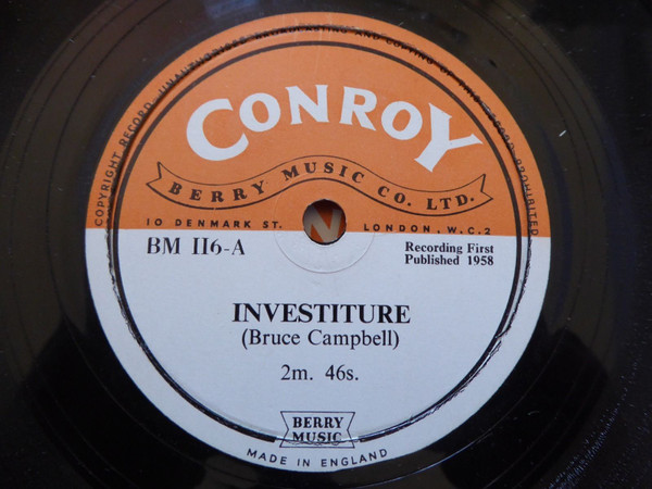 Investiture / Pretty Pickle / Tin Soldier Romance / March And Memory / Tiddly Trot