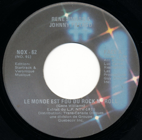 Le Monde Est Fou Du Rock N' Roll / Run Around Sue