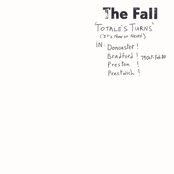 Totale's Turns (It's Now Or Never)