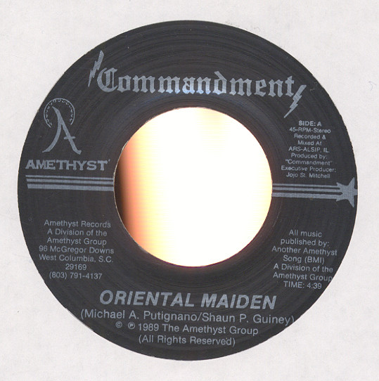 Oriental Maiden / Engraved In Stone