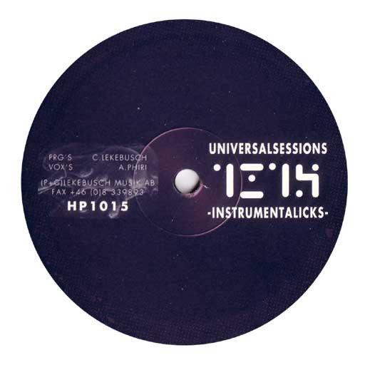 Universalsessions - Instrumentalicks