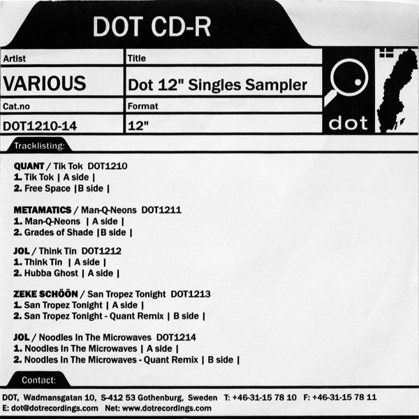 Dot 12" Singles Sampler