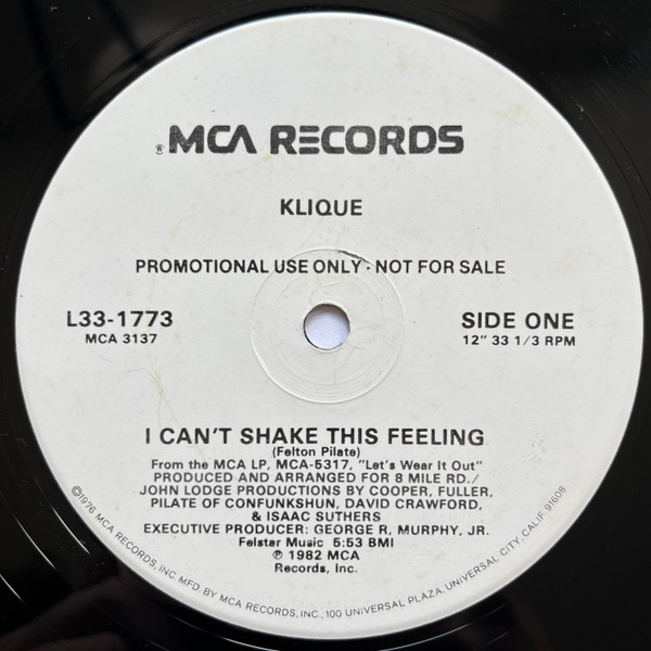 I Can't Shake This Feeling