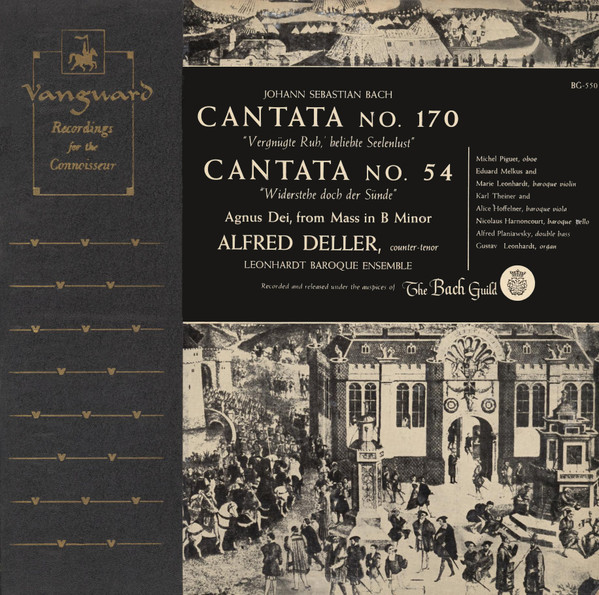 Cantata 170 / Cantata 54 / Agnus Dei From Mass In B Minor