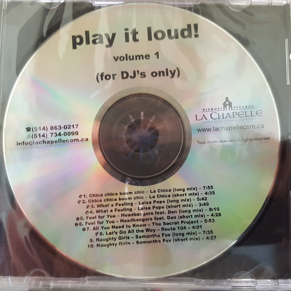 Play It Loud! Volume 1 (For DJ's Only)