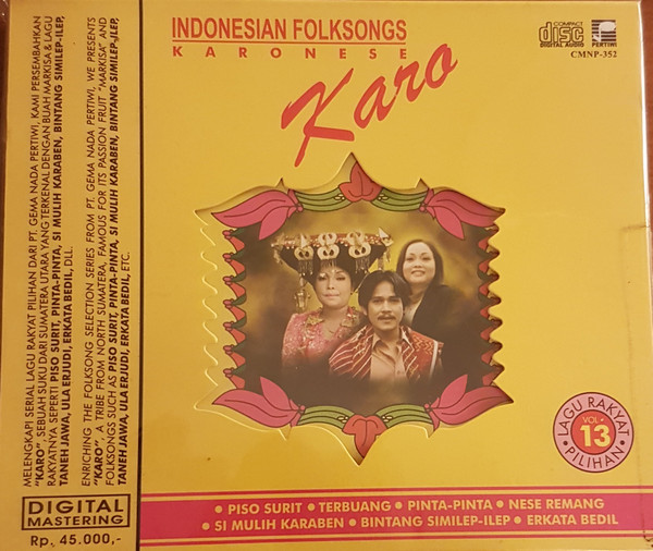Indonesian Folksongs: Karonese / Karo