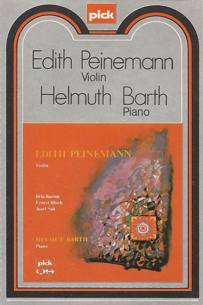 Edith Peinemann - Violin, Helmuth Barth - Piano