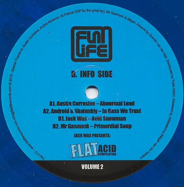 Jack Wax Presents: "Flat Acid Compilation" Volume 2