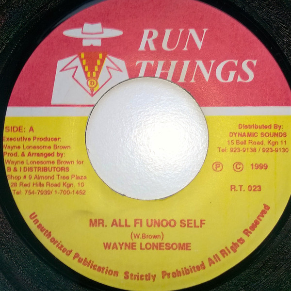 Mr. All Fi Unoo Self