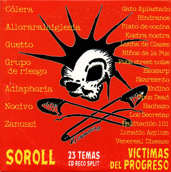 Soroll / Victimas Del Progreso - 23 Temas CD Reco Split