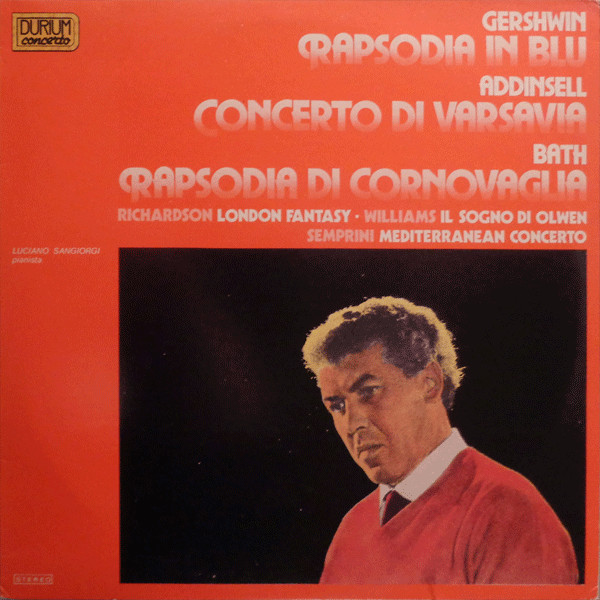 Rapsodia In Blu / Concerto Di Varsavia / Rapsodia Di Cornovaglia