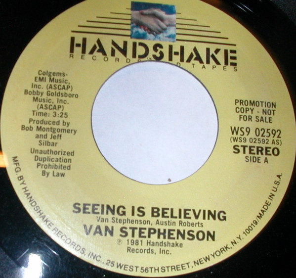 Seeing Is Believing