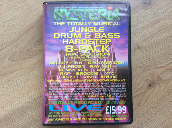 Hysteria 10 (Totally Musical Jungle Drum & Bass Hardstep 8 Pack)