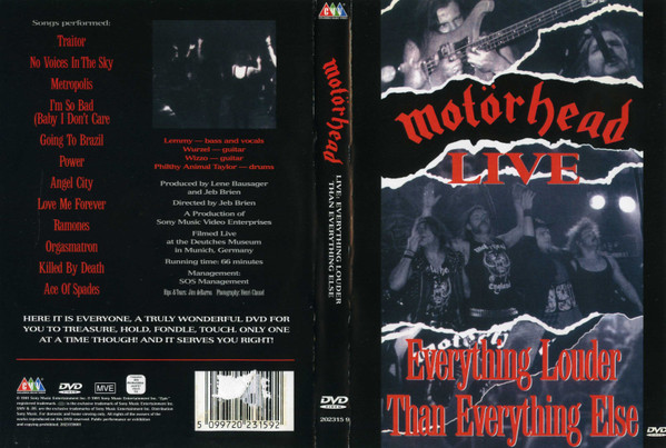 Everything Louder Than Everything Else