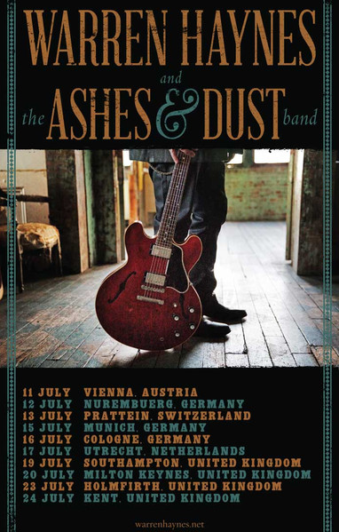 The Ashes & Dust World Tour 2016 Utrecht Holland