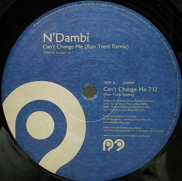 Can't Change Me (Ron Trent Remix)