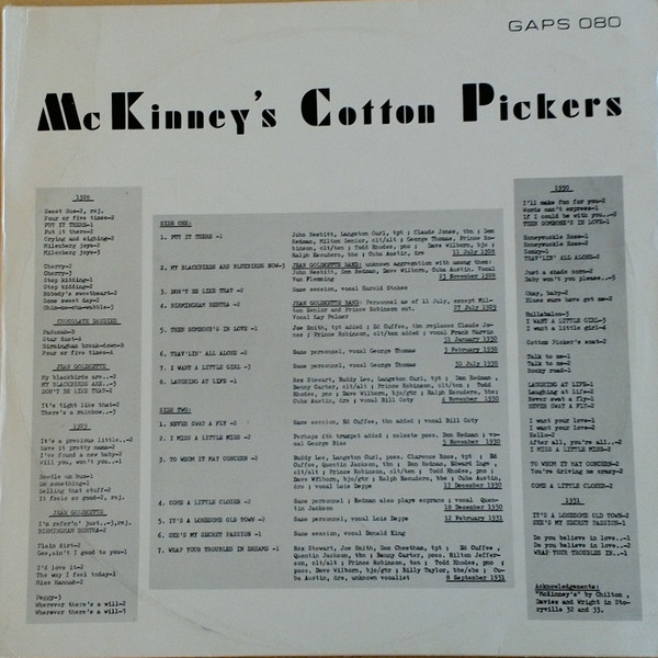 McKinney's Cotton Pickers
