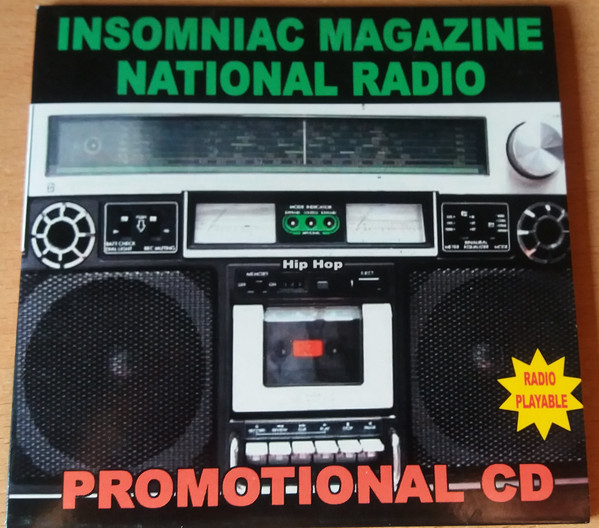 Insomniac Magazine National Hip Hop Radio Promotional CD