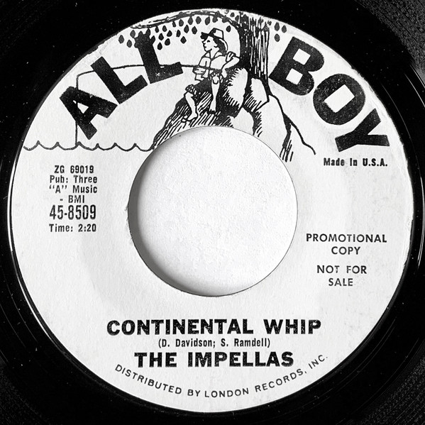 Continental Whip / Never On Sunday