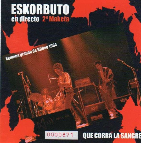 Que Corra la Sangre - 2ª Maketa 1984.