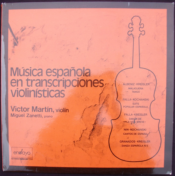 Música Española En Transcipciones Violonísticas