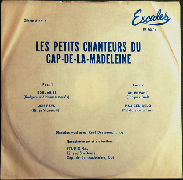 Les Petits Chanteurs Du Cap-de-la-Madeleine