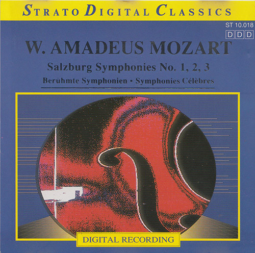 Salzburg Symphonies No. 1, 2, 3