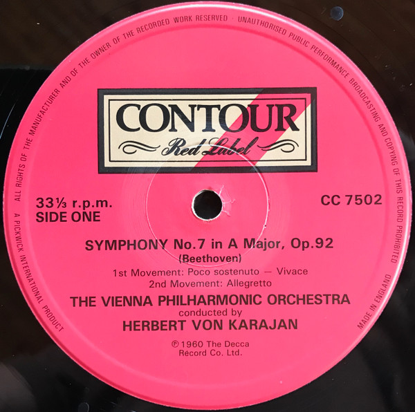 Symphony No. 7 In A Major , Op.92