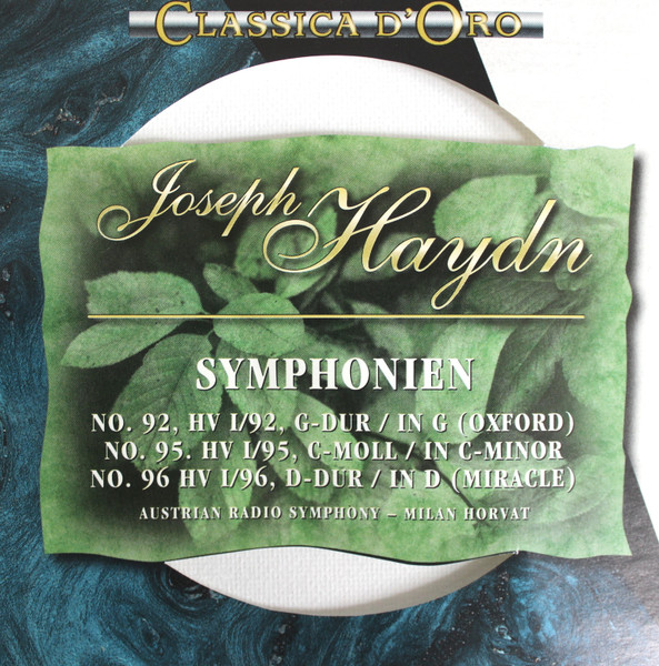 Symphonien Nos. 92, 95 & 96