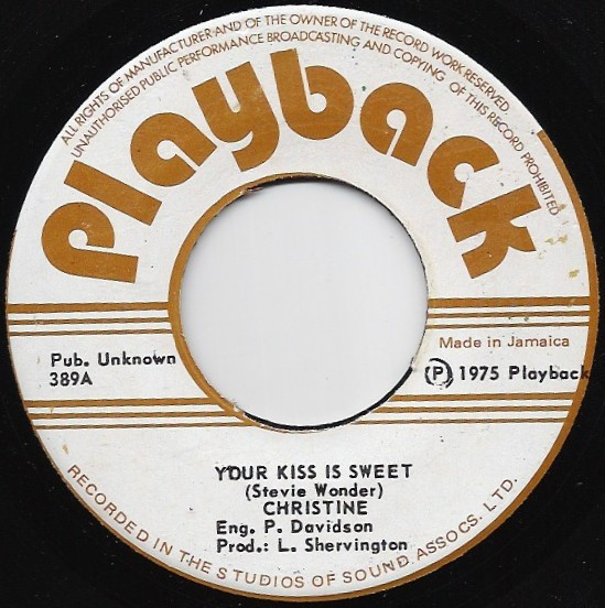 Your Kiss Is Sweet