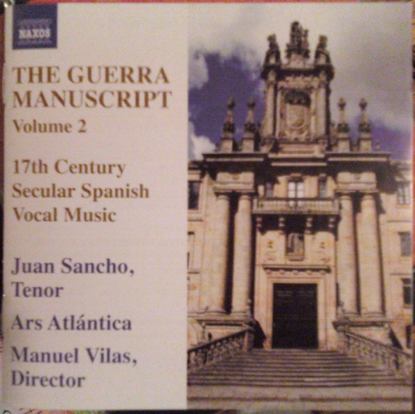 The Guerra Manuscript, Volume 2 (17th Century Secular Spanish Vocal Music)