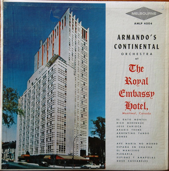 at The Royal Embassy Hotel, Montréal, Canada