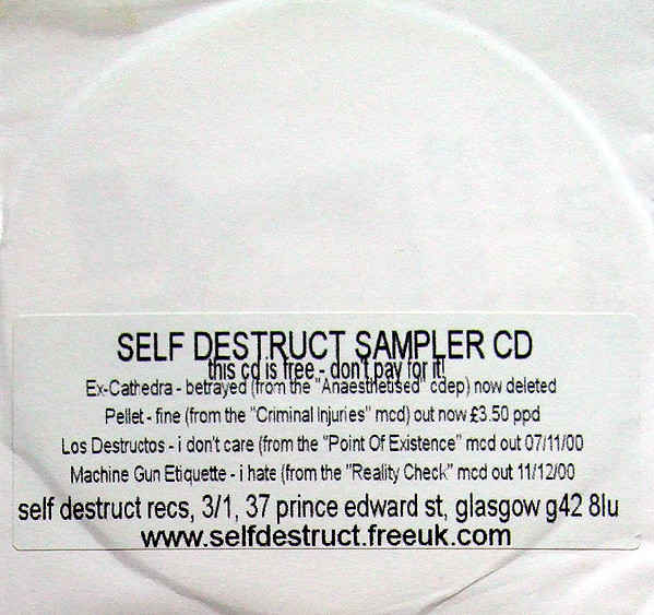 Self Destruct Sampler CD