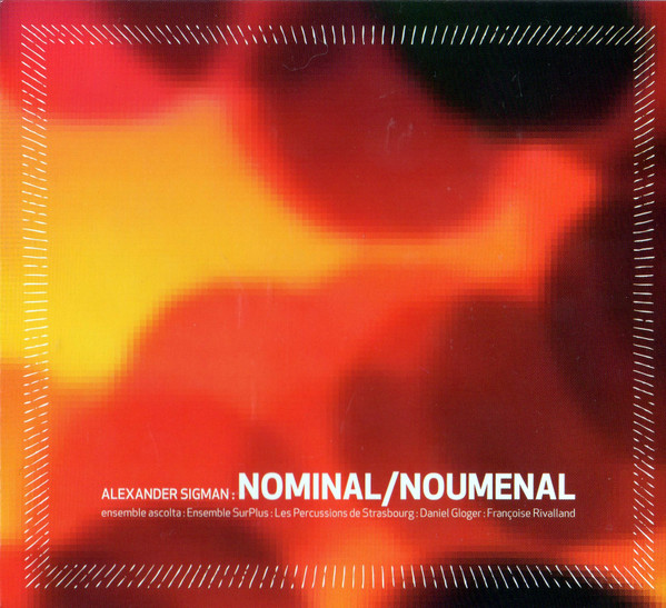 Nominal / Noumenal