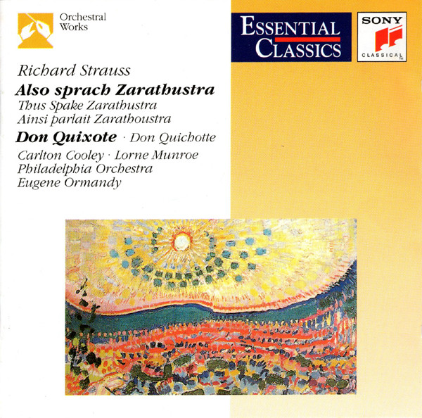Also Sprach Zarathustra = Thus Spake Zarathoustra = Ainsi Parlait Zarathoustra / Don Quixote = Don Quichotte 