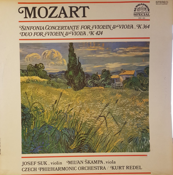 Sinfonia Concertante For Violin & Viola, K 364 - Duo For Violin & Viola, K 424