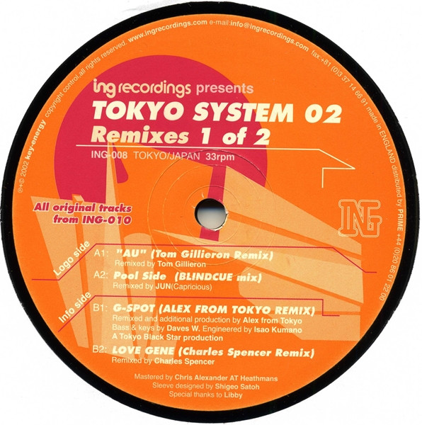 Tokyo System 02 Remixes 1 of 2