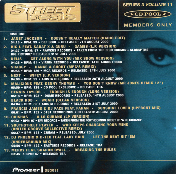 Street Beats (Series 03 Volume 11)