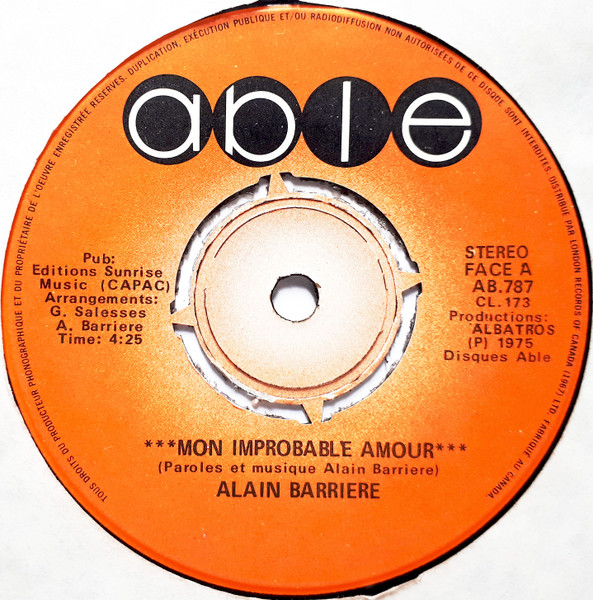 Mon Improbable Amour