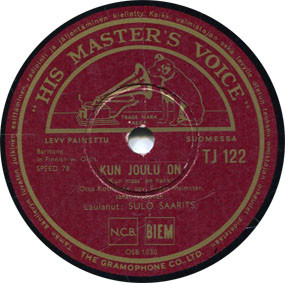 Jouluvirsi / Kun Joulu On