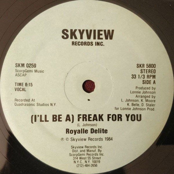 (I'll Be A) Freak For You