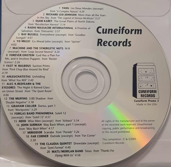 Cuneiform Promo 3