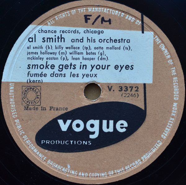 Smoke Gets In Your Eyes / Slow Mood