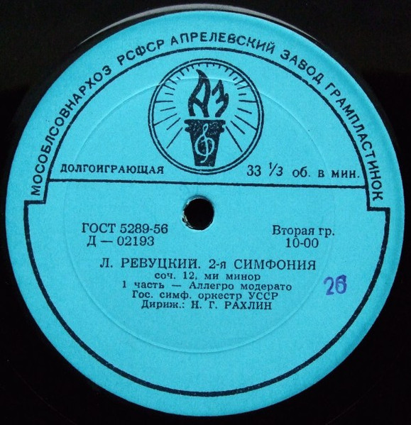 2-я Симфония, Соч. 12, Ми Минор