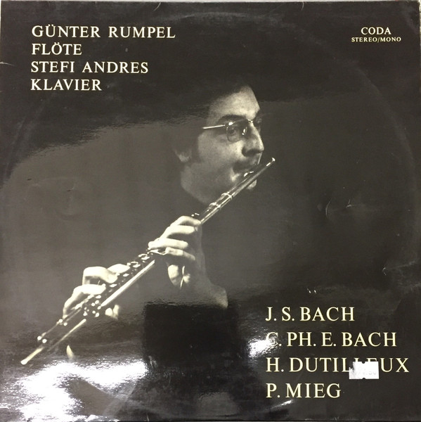Günter Rumpel, Flöte  Stefi Andres,Klavier