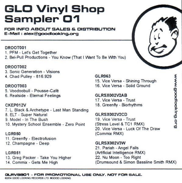 GLO Vinyl Shop Sampler 01