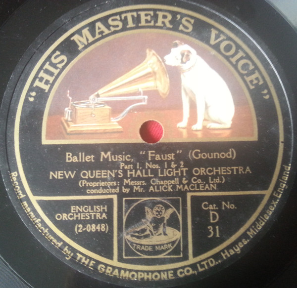 Ballet Music, "Faust"