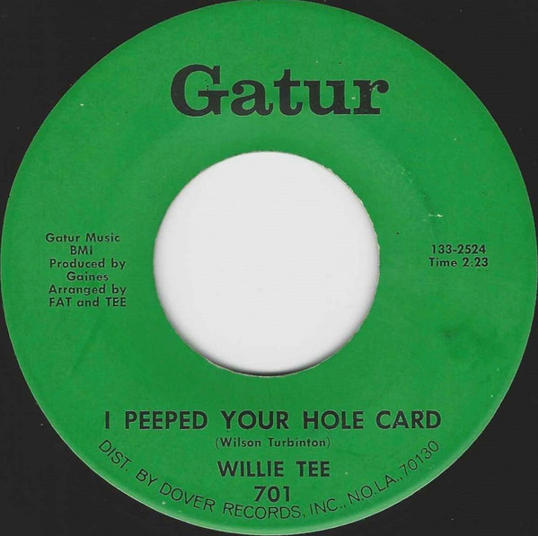 I Peeped Your Hole Card / She Really Did Surprise Me