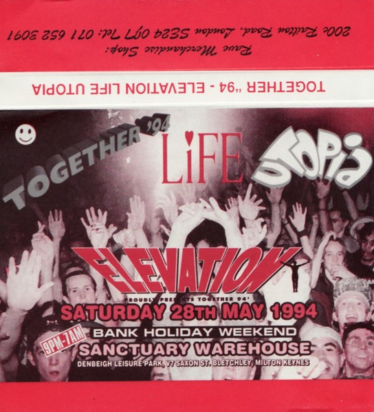 1994-05-28: Elevation, Life & Utopia, "Together '94": Sanctuary Music Arena, Milton Keynes, UK